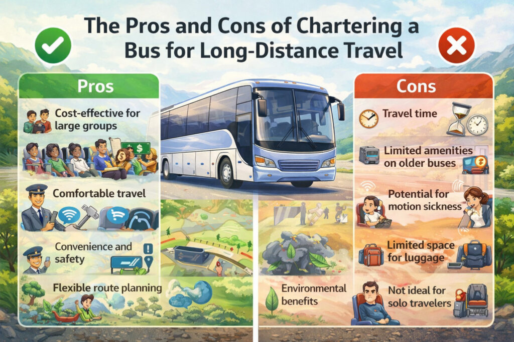Chartering a Bus for Long-Distance Travel